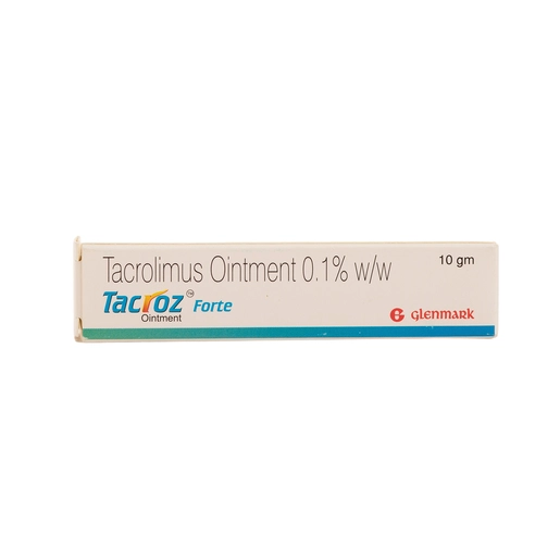 Tacroz Forte, 0.1% Ointment, For Atopic Dermatitis - 10 Gm
