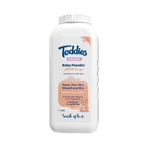 Toddies, Baby Powder, Keeps Skin Smooth & Dry - 200 Gm Toddies, Baby Powder, Keeps Skin Smooth & Dry - 200 Gm