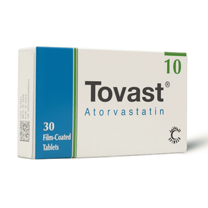 Tovast 10 Mg, Atorvastatin, Antihyperlipidemic - 30 Tablets - 2 Tovast 10 Mg, Atorvastatin, Antihyperlipidemic - 30 Tablets - 2