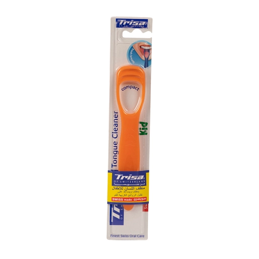 Trisa, Tongue Cleaner, For Kids - 1 Pc