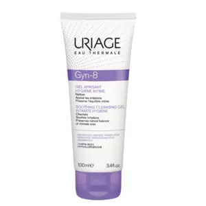 Uriage Gyn-8 Intimate Hygiene Cleansing Gel Rapidly Relieves And Calms Sensations Of Discomfort - 100 Ml Uriage Gyn-8 Intimate Hygiene Cleansing Gel Rapidly Relieves And Calms Sensations Of Discomfort - 100 Ml