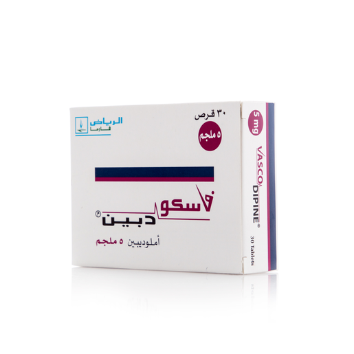 Vascodipine 5 Mg, Antihypertensive - 30 Tablets