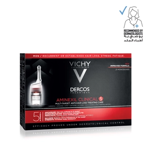 Vichy, Dercos Aminexil Clinical 5 Anti Hair Loss For Men - 1 Kit - 1 Vichy, Dercos Aminexil Clinical 5 Anti Hair Loss For Men - 1 Kit - 1