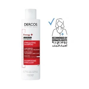 Vichy, Dercos Energizing Shampoo Anti Hair Fall - 200 Ml Vichy, Dercos Energizing Shampoo Anti Hair Fall - 200 Ml