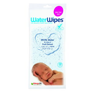 Waterwipes, Original Water Wipes Baby Wipes - 28 Pcs - 2 Waterwipes, Original Water Wipes Baby Wipes - 28 Pcs - 2