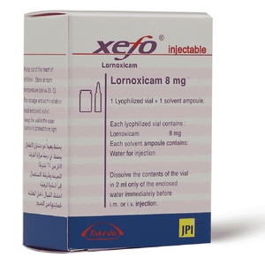Xefo 8 Mg, Analgesic & Anti-Inflammatory - 1 Vial - 3 Xefo 8 Mg, Analgesic & Anti-Inflammatory - 1 Vial - 3