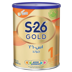 اس 26، جولد حليب أطفال تركيبة للرضع من 0-6 شهور - 400 جم - 10 اس 26، جولد حليب أطفال تركيبة للرضع من 0-6 شهور - 400 جم - 10