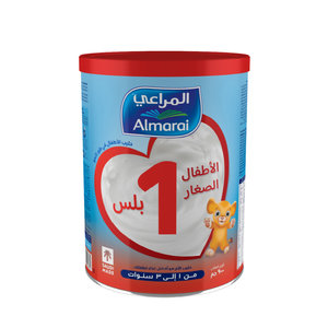 المراعي 1+، حليب الأطفال في طور النمو، 1-3 سنوات - 900 جم المراعي 1+، حليب الأطفال في طور النمو، 1-3 سنوات - 900 جم