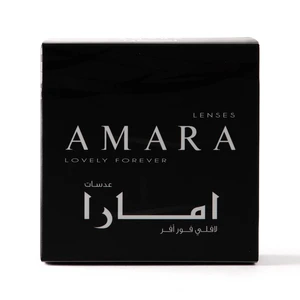 أمارا، عدسات لاصقة شهرية، رمادي لطيف - 1 زوج أمارا، عدسات لاصقة شهرية، رمادي لطيف - 1 زوج