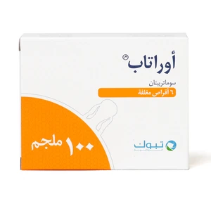 اوراتاب، 100 ملجم - 6 اقراص - 1 اوراتاب، 100 ملجم - 6 اقراص - 1