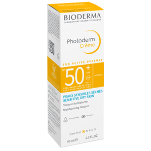 بيوديرما، كريم فوتوديرم، واقي شمس Spf 50+، خفي، للبشرة الحساسة والجافة - 40 مل - 1 بيوديرما، كريم فوتوديرم، واقي شمس Spf 50+، خفي، للبشرة الحساسة والجافة - 40 مل - 1