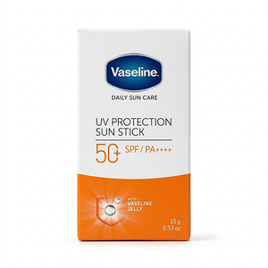 فازلين، ستيك واقى الشمس +Spf50 للعناية اليومية من الشمس - 15 جم فازلين، ستيك واقى الشمس +Spf50 للعناية اليومية من الشمس - 15 جم