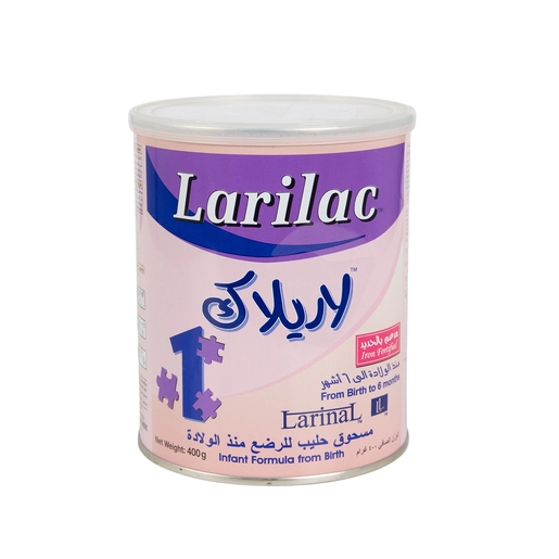 لاريلاك، حليب أطفال مرحلة 1 من عمر 0-6 شهور - 400 جم