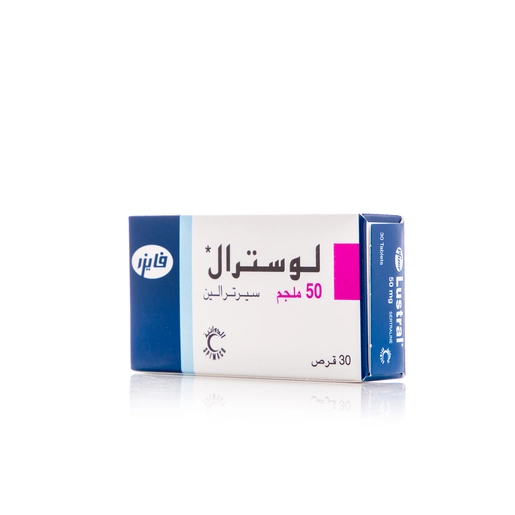 لوسترال 50 مجم، مضاد للاكتئاب - 30 قرص