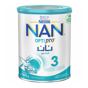 نان، أوبتي برو حليب أطفال 3 من سنة إلى 3 سنوات - 1.8 كجم نان، أوبتي برو حليب أطفال 3 من سنة إلى 3 سنوات - 1.8 كجم